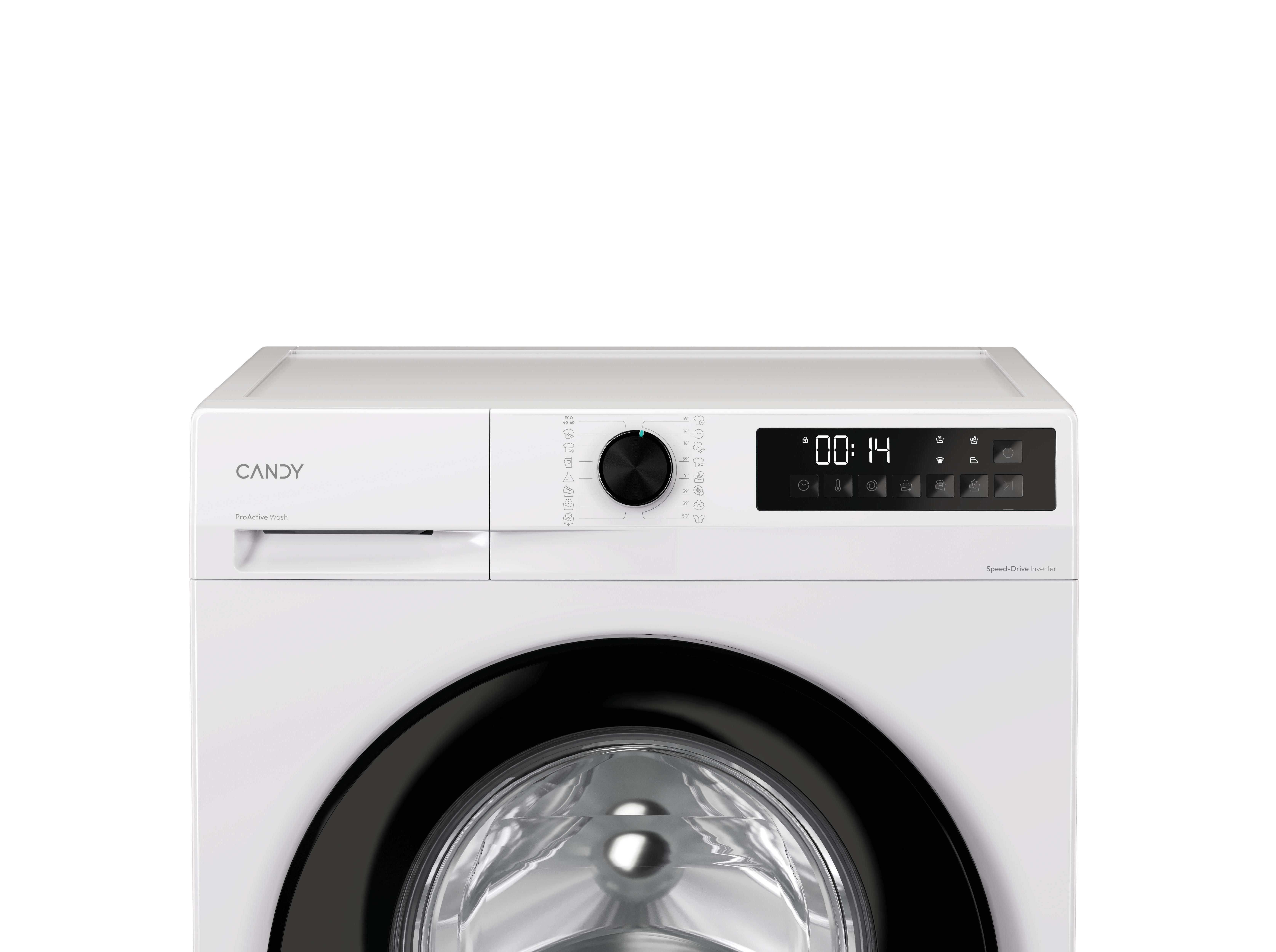 MÁQUINA DE LAVAR ROUPA CANDY GD 49B8-S - BRANCO A 9KG