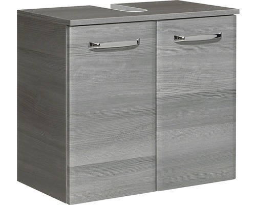 Pelipal Alika 60 cm grafiet structuur wastafelmeubel, horizontaal gedemonteerd