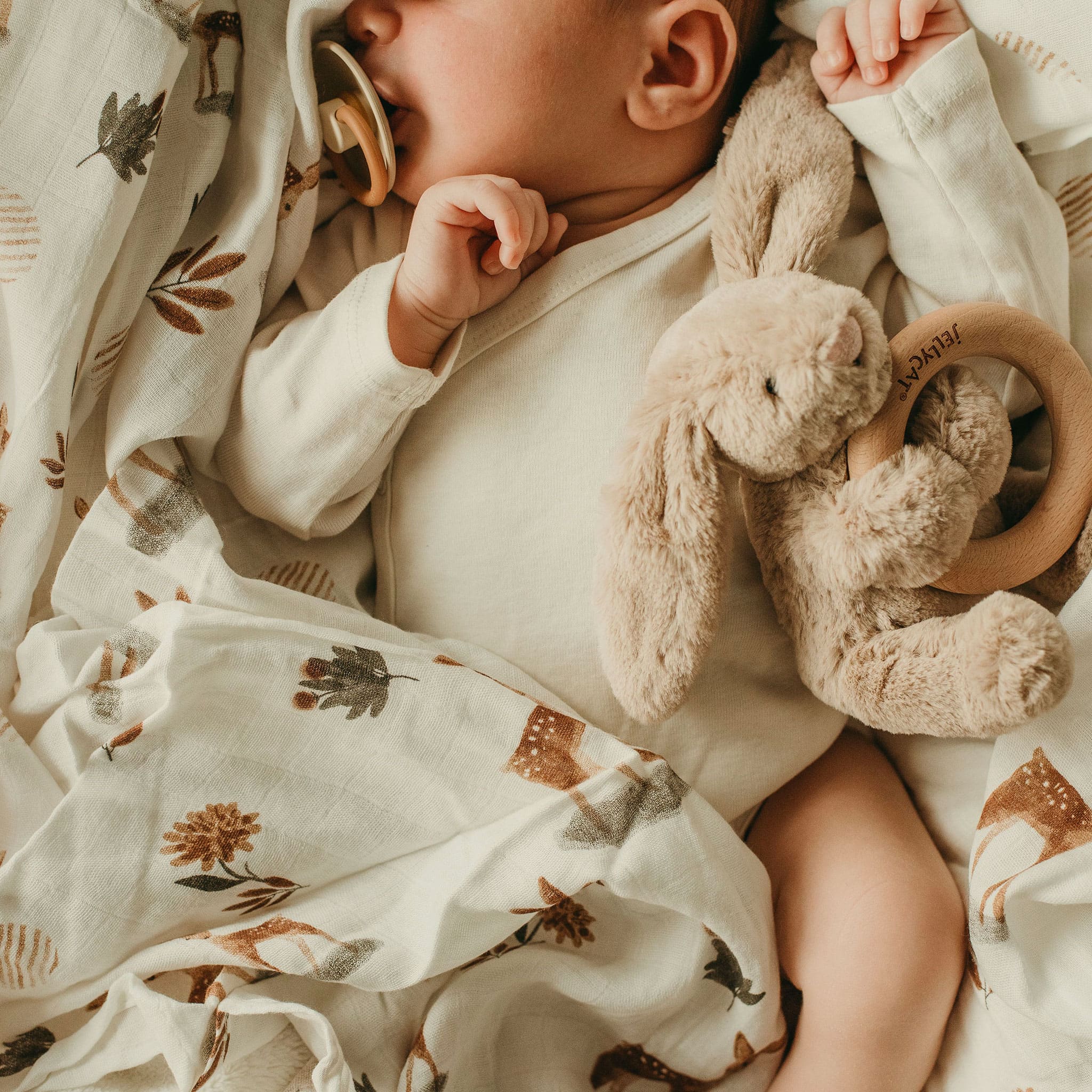 Bébé Confort Couverture Mousseline Bambou - Chevreuil