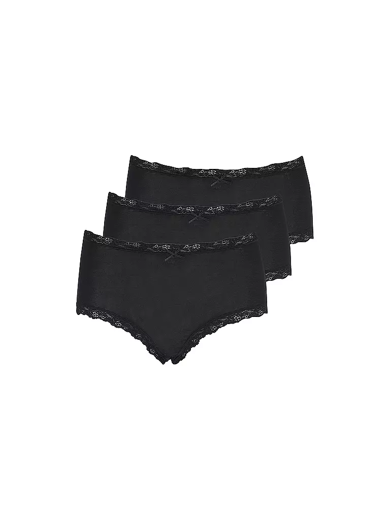 NINA VON C Taillenslip 3er-Pkg. schwarz schwarz