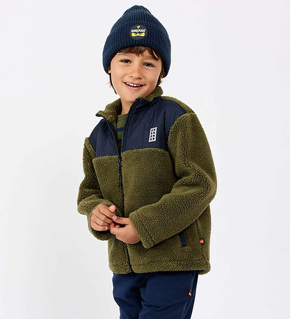 LEGO? Wear Fleecejakke - LWScout - Dark Khaki