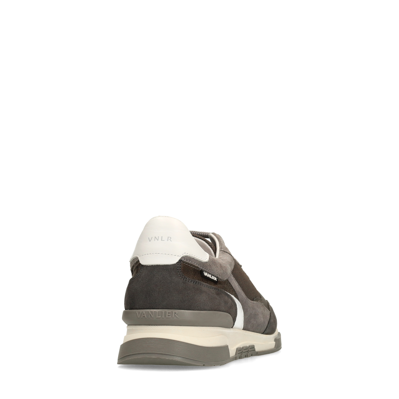 Grijze nubuck sneakers