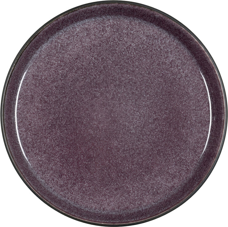 BITZ Tallerken Gastro 21cm Sort/lilla