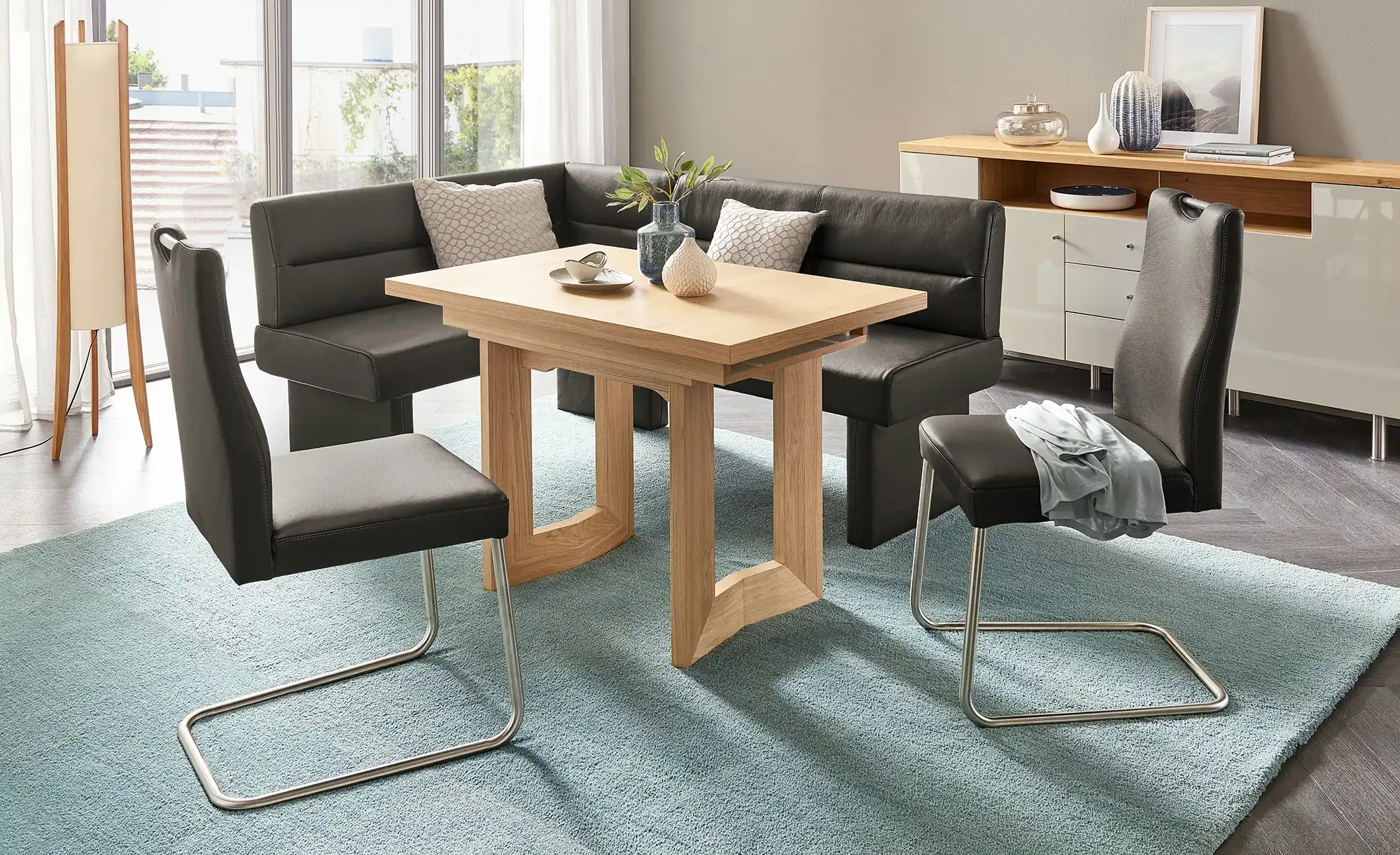 Leder-Schwingstuhl Canto II