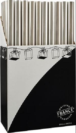 BOITE DE 50 ROULEAUX POLYPRO NEUTRE 0.70 X3M