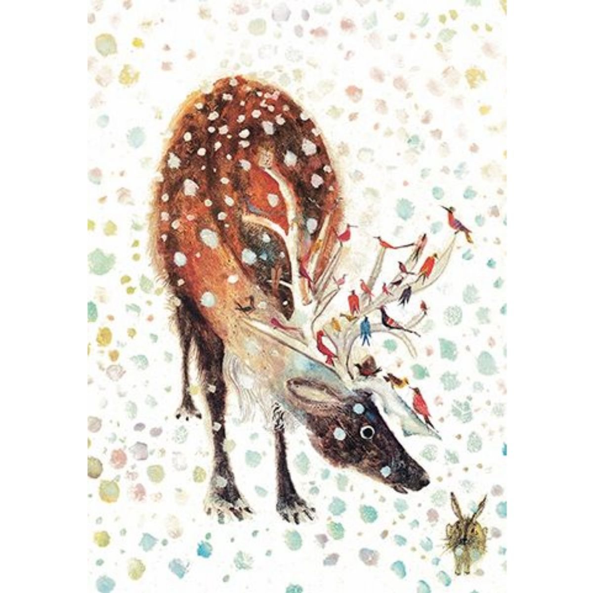 Ra Wildsmith Deer In Snow Wallet X10 Cards