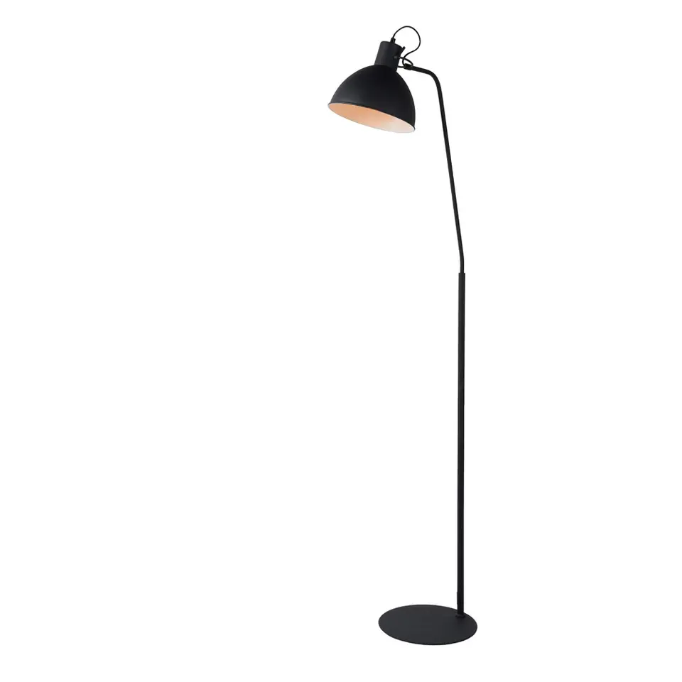 Lucide leeslamp Sahdi - zwart - Ø28 cm