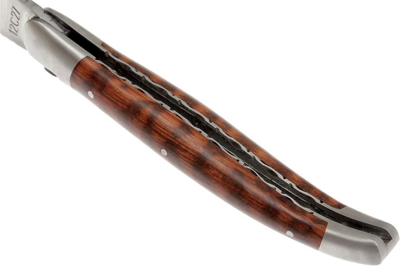 Laguiole en Aubrac HP 12cm snakewood handgevijld L0212AMH-FSI1
