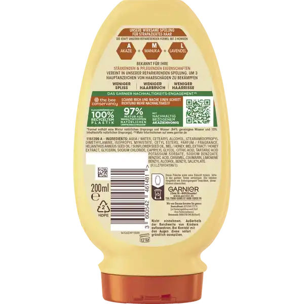 Spülung Honig Schätze Strapaziertes & Brüchiges Haar