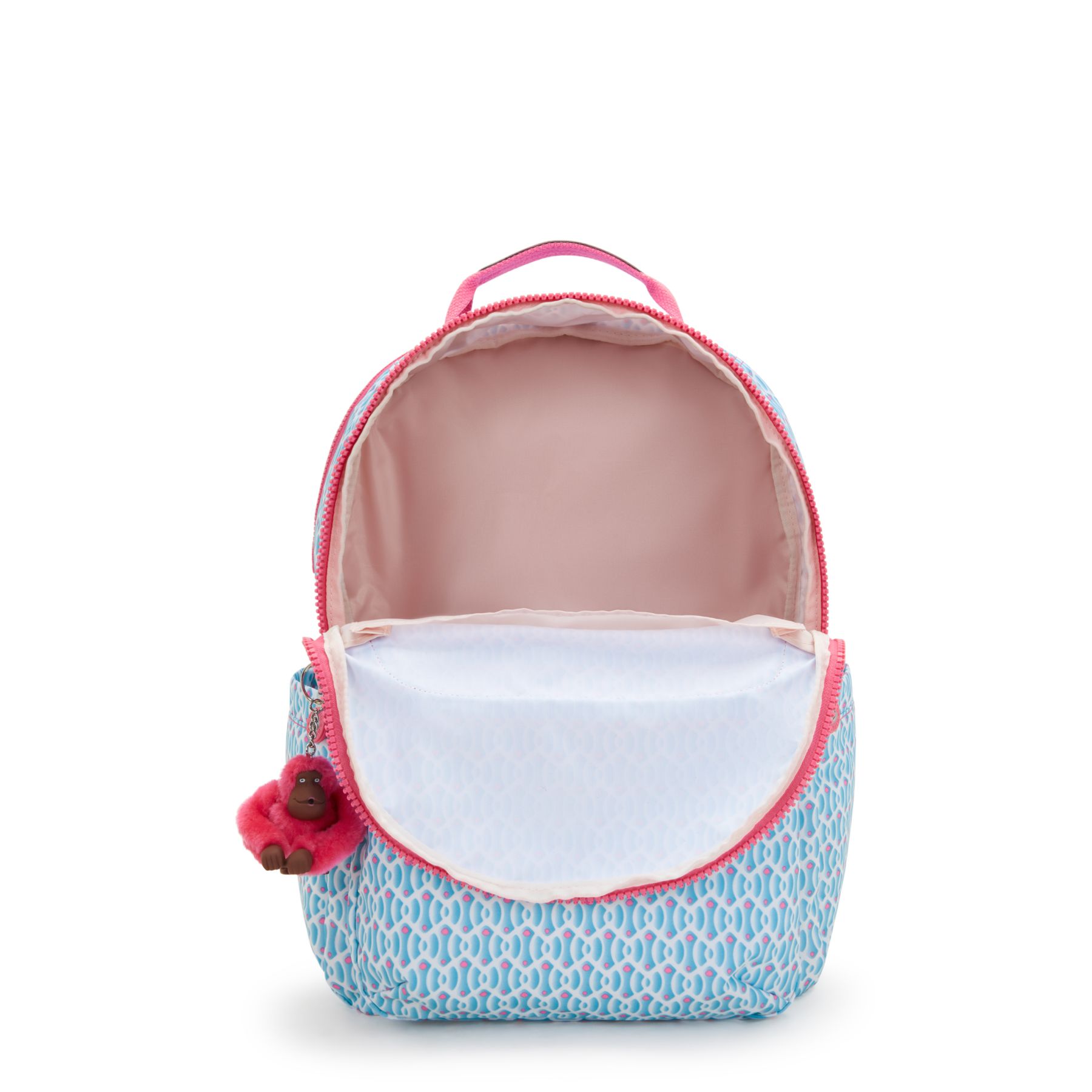 SEOUL COLLEGE Grand sac à dos avec compartiment séparé pour ordinateur portable - Dreamy Geo Combo