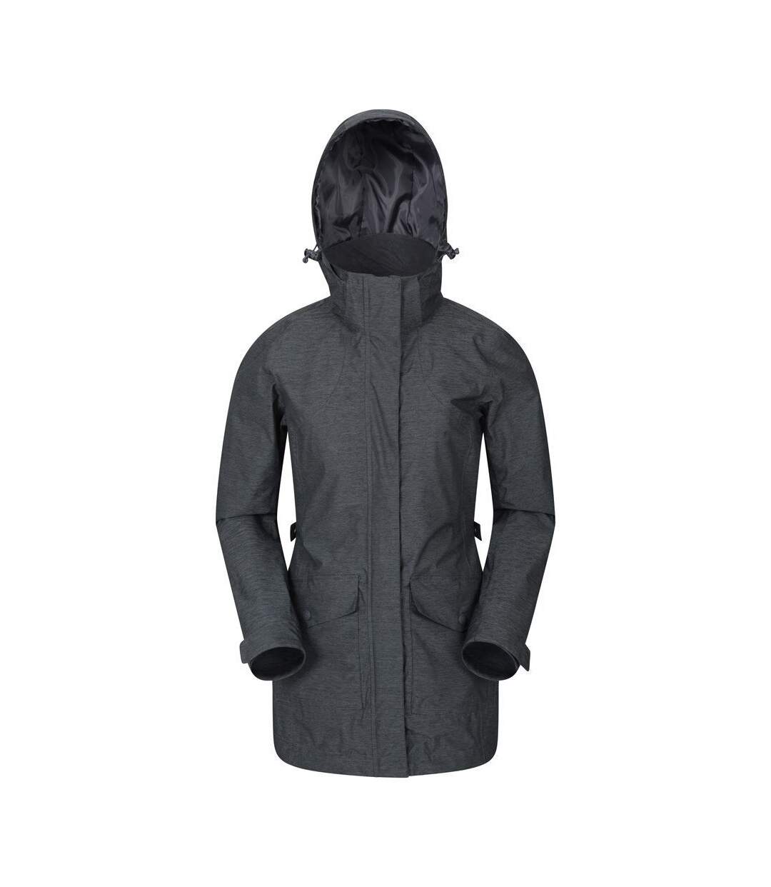 Mountain Warehouse - Veste imperméable SHORE - Femme (Gris) - UTMW107
