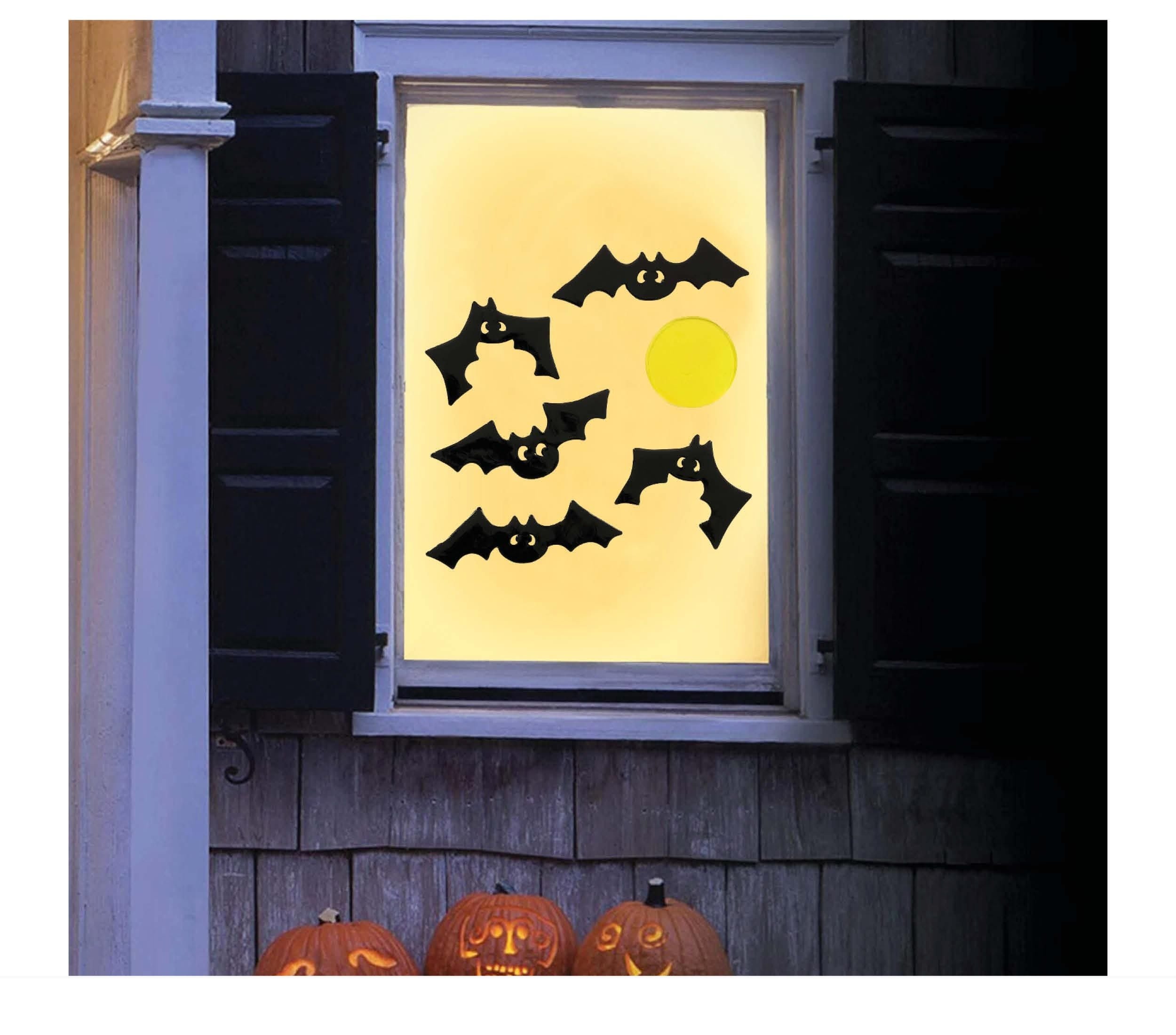 Halloween Raamdecoratie Vleermuizen