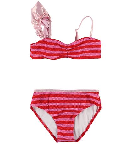 Little Marc Jacobs Bikini - Pink/R?dstribet m. Fl?se