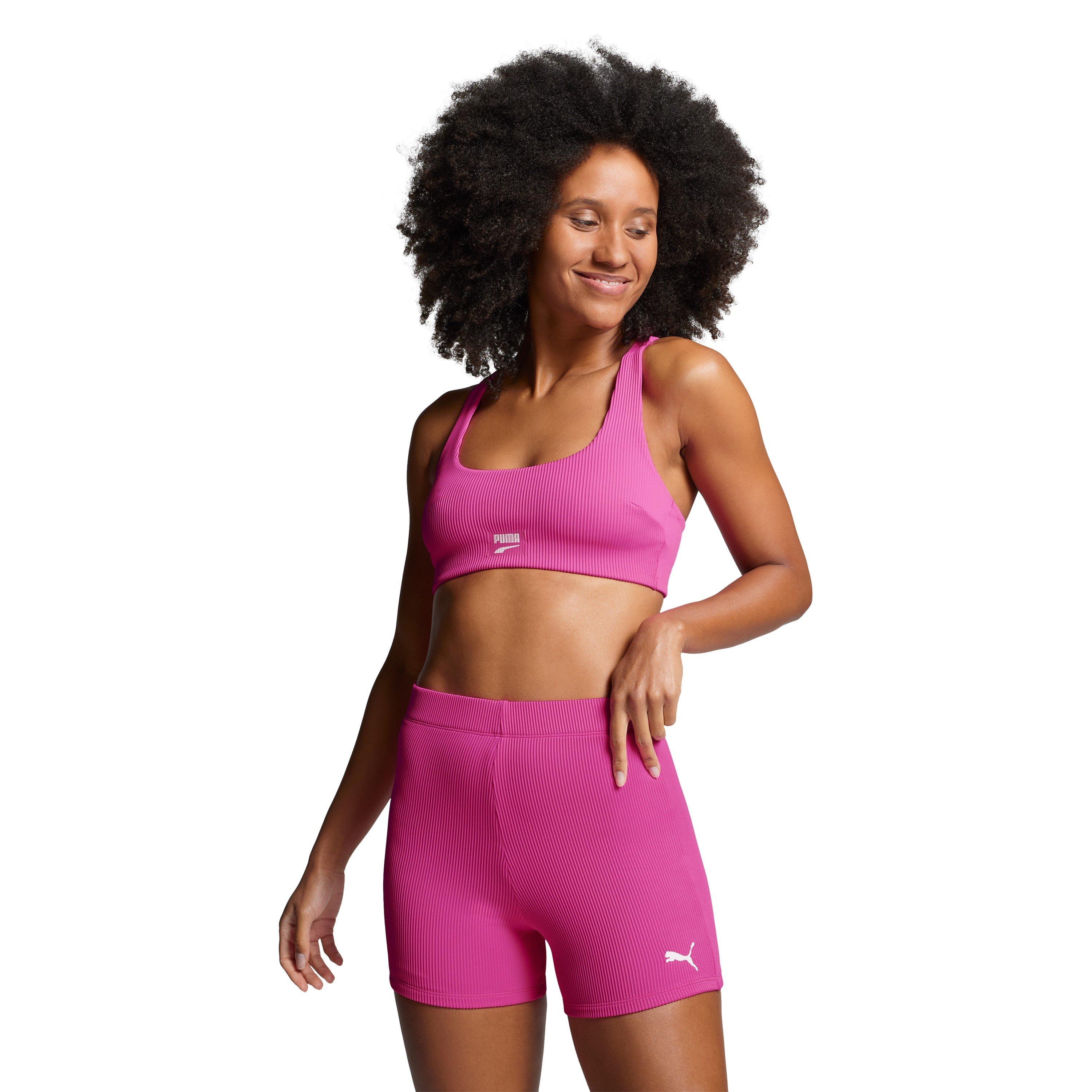 Puma Ribbed Hot Pants Womens