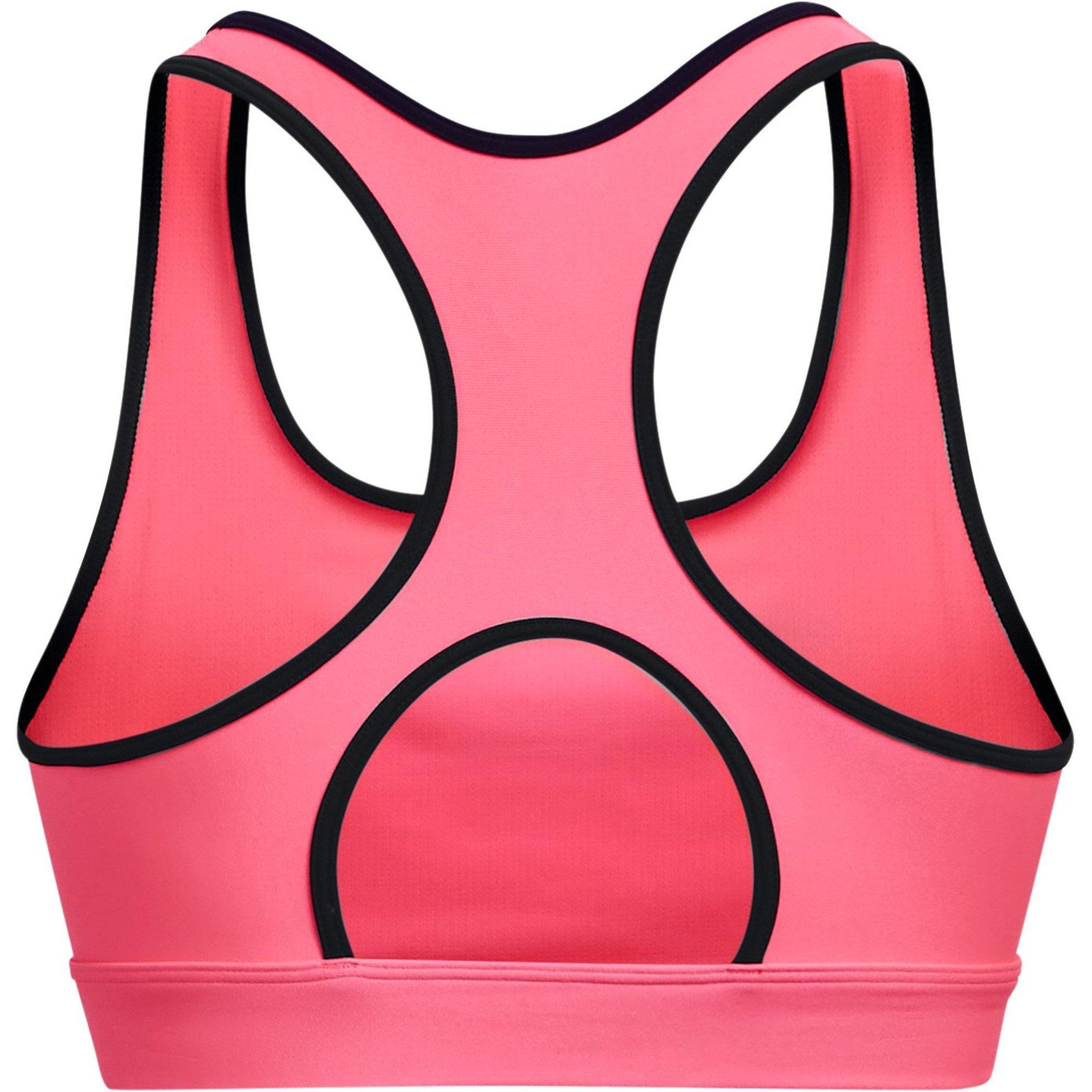 Under Armour UA HeatGear Armour Mid Padless Sports Bra Womens