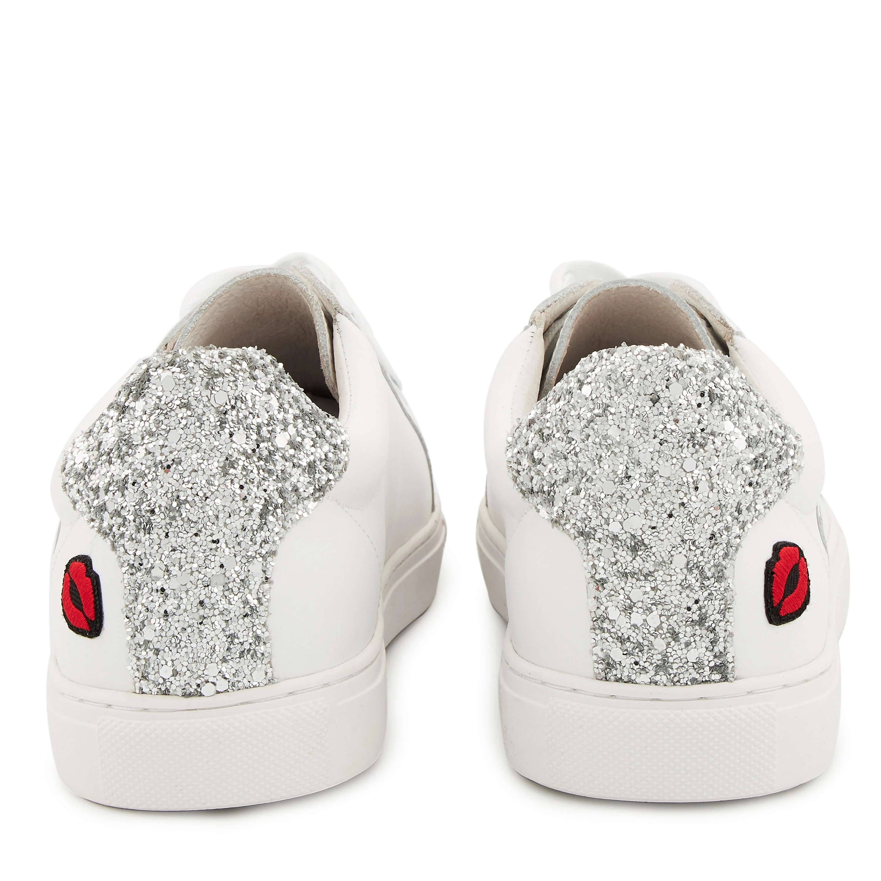 SIMONE SORORITÉ UNITÉ - Sneakers en cuir | Blanc