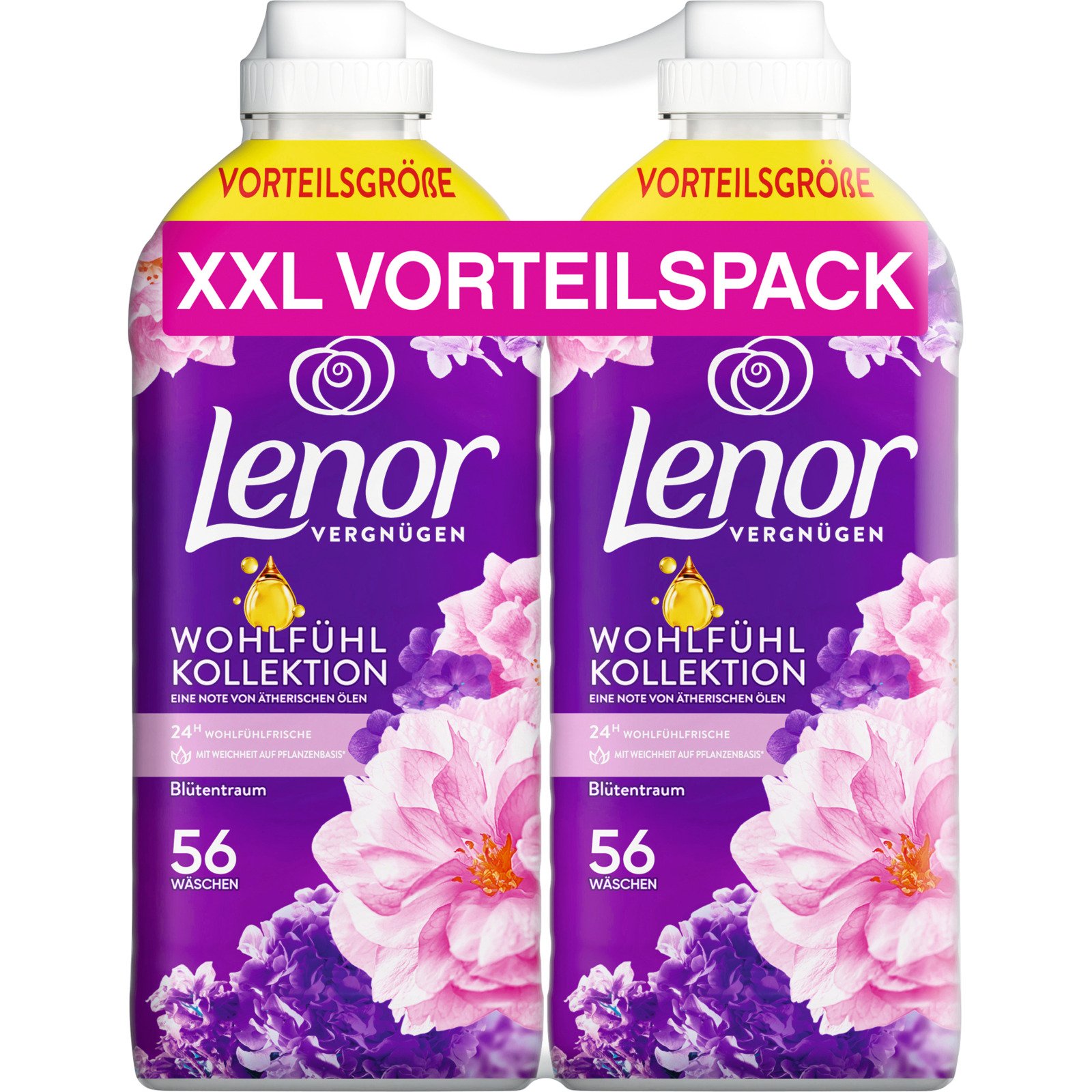 Lenor Weichspüler Amethyst Blütentraum 2 x 56 Waschgänge