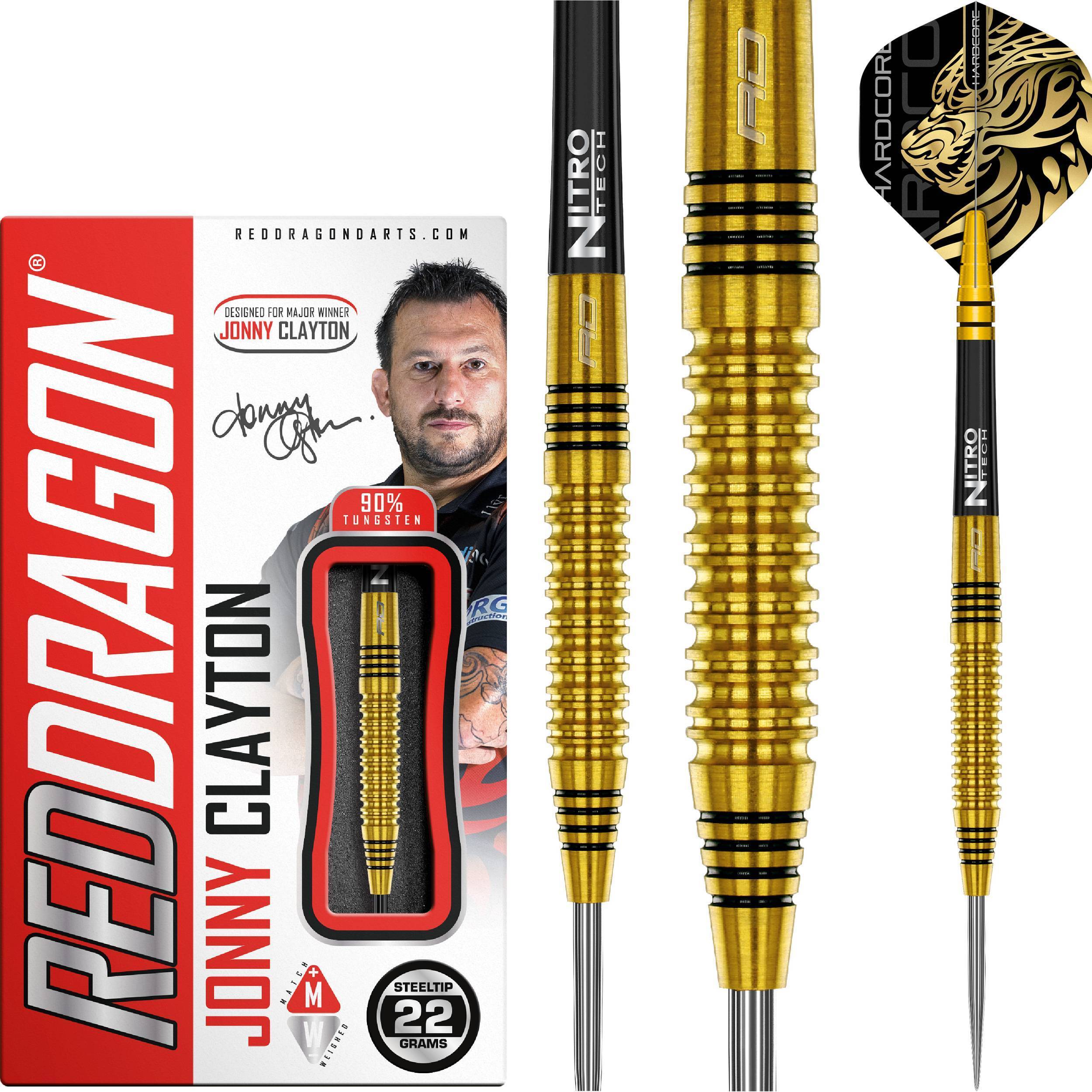 Red Dragon - Jonny Clayton Gold - Steeldart