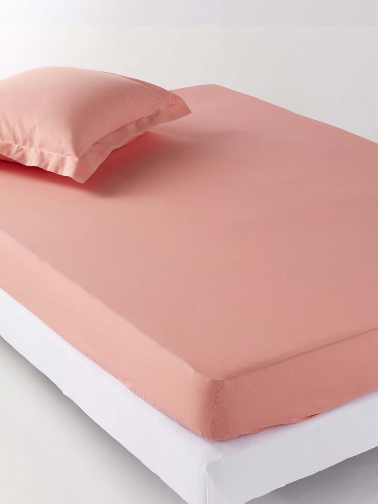 Drap-housse en pur coton bonnets 25cm