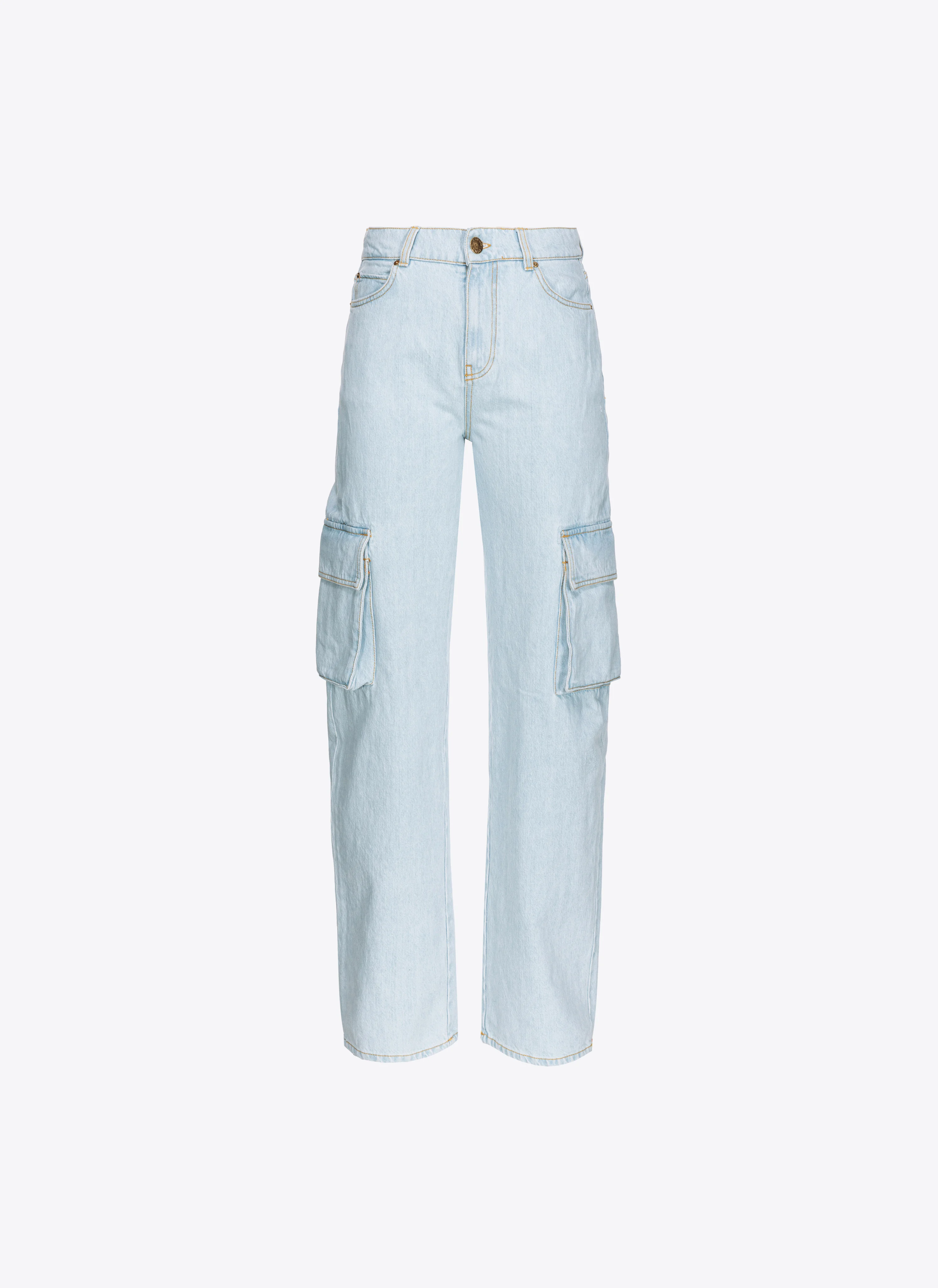 Jean cargo baby blue | Bleu