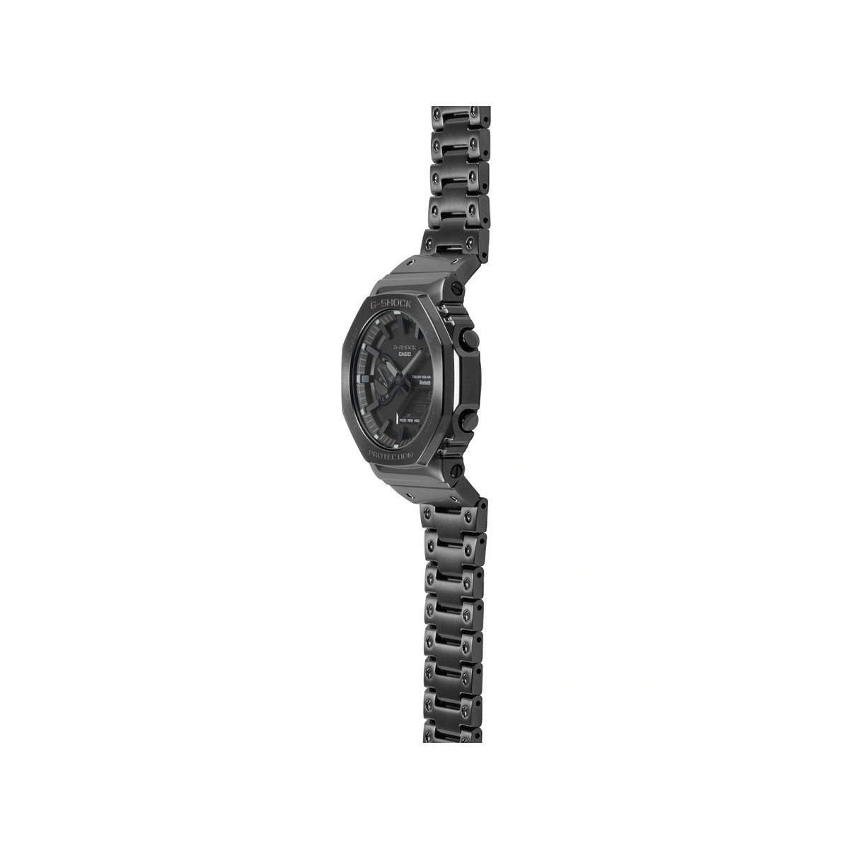 Montre G-SHOCK PREMIUM homme résine bracelet acier noir mat