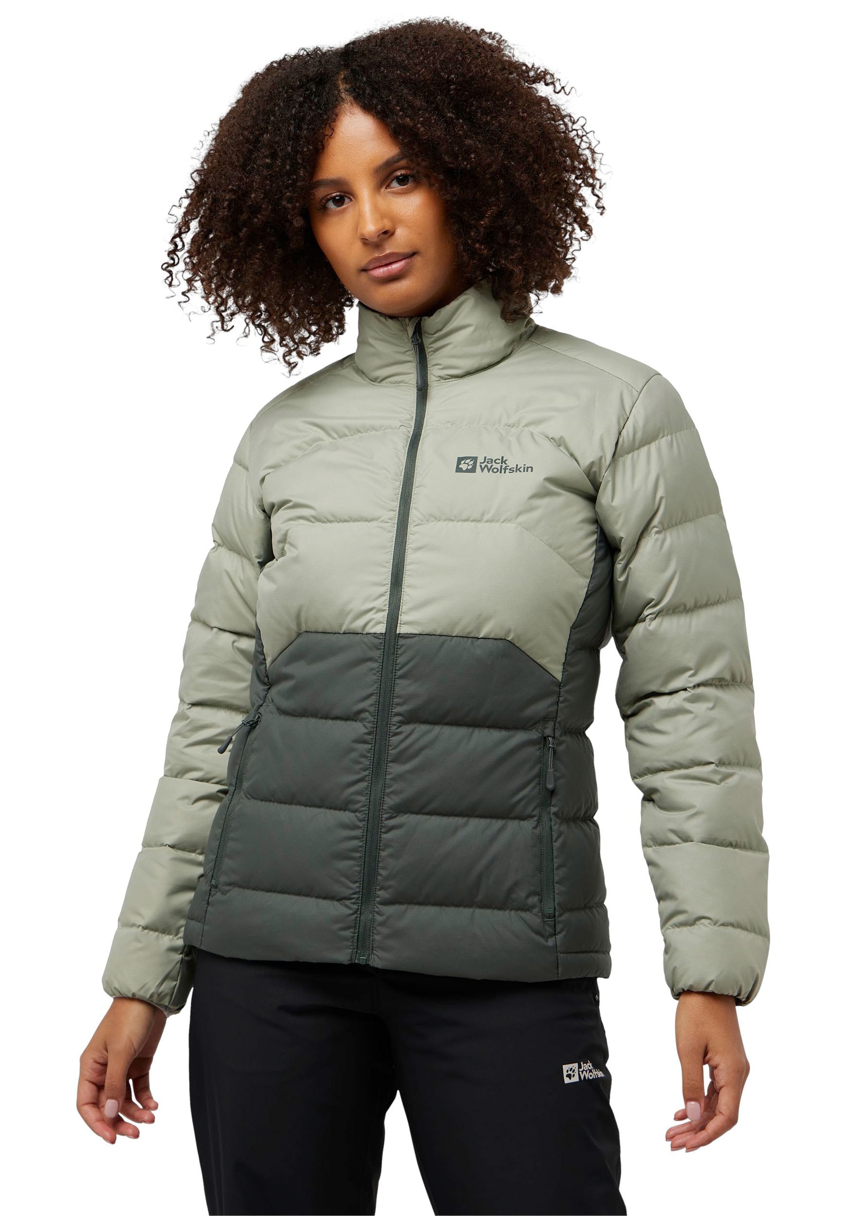 Jack Wolfskin Daunenjacke »ATHER« Wärmend, winddicht, Übergangsjacke