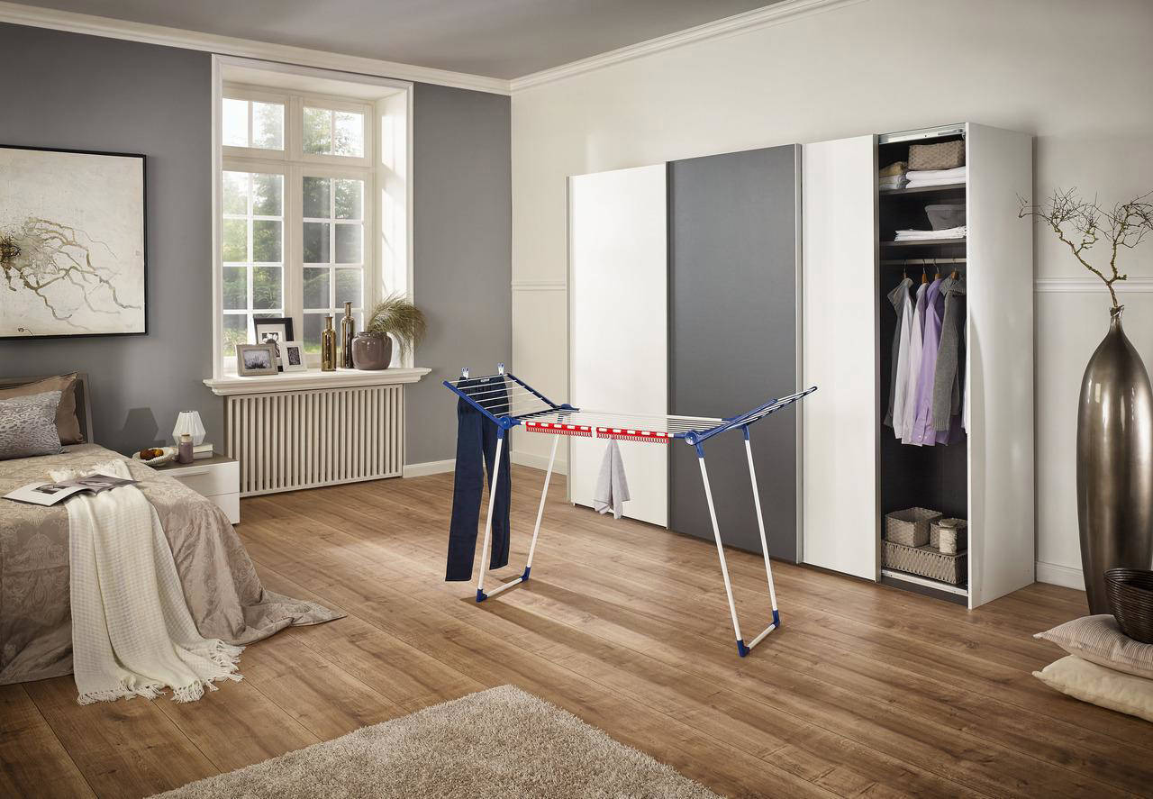 Leifheit droogrek Pegasus 150 Solid slim - 15 m drooglengte