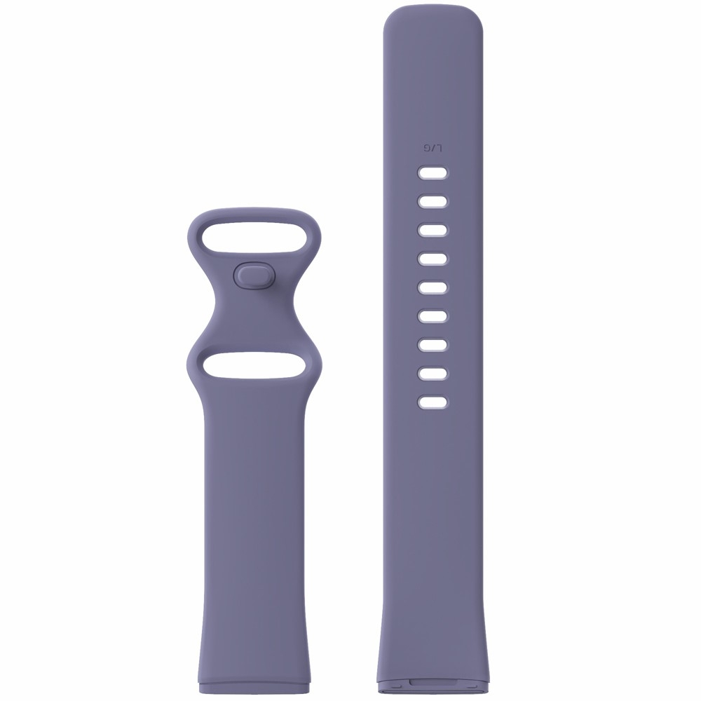 Fitbit Versa 4 / Versa 3 / Sense 2 / Sense Silikon Sport Armband (Gelenkumfang 160-200mm) - Lila