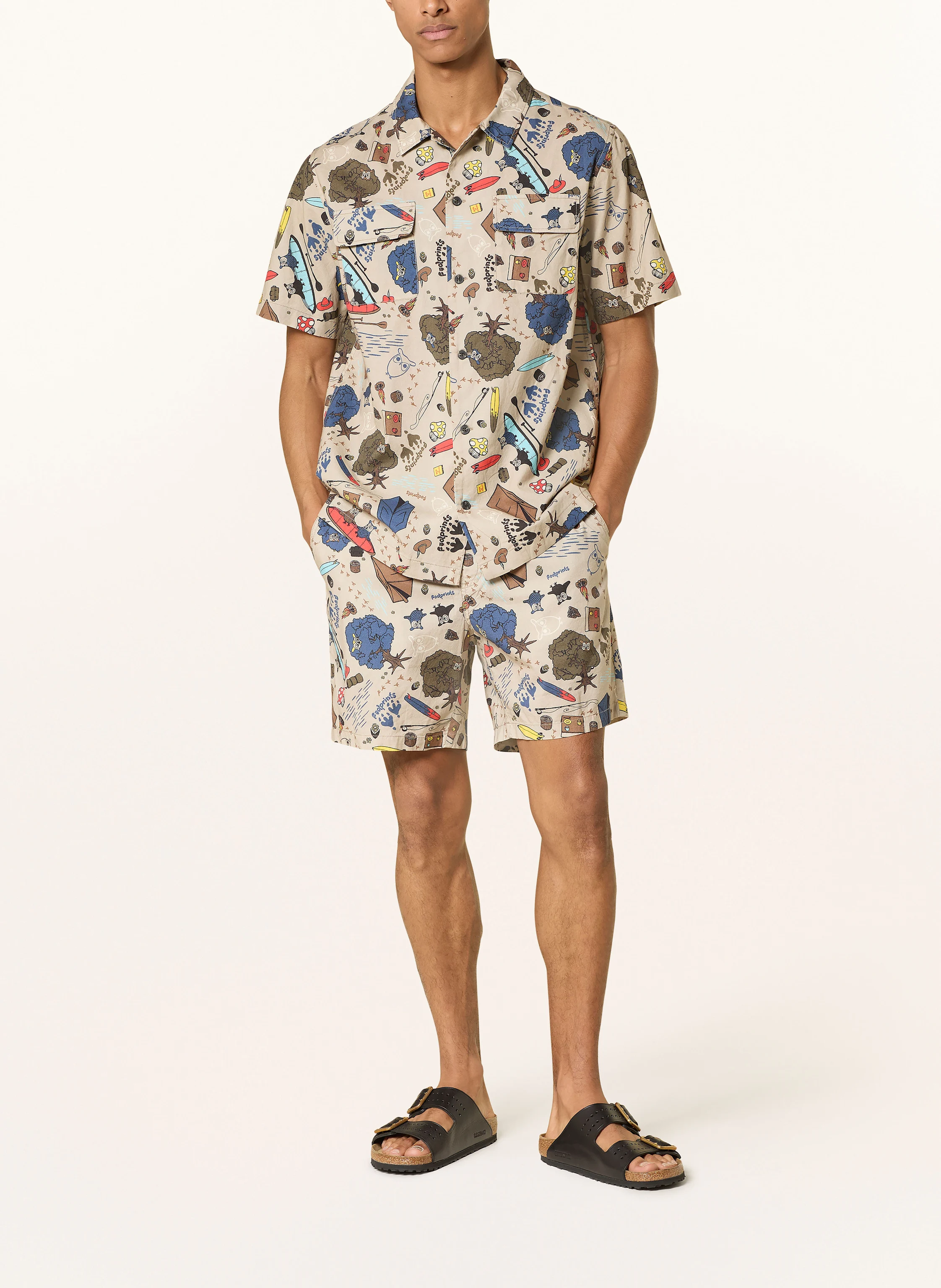KnowledgeCotton Apparel Resorthemd Regular Fit