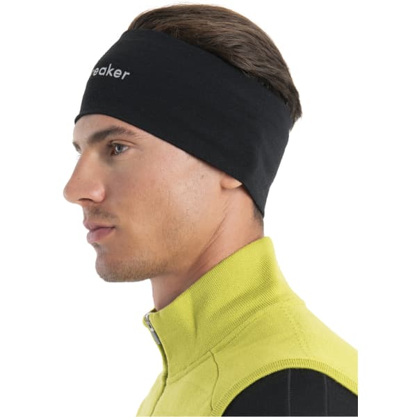Bandeau cache cou randonnée ICEBREAKER HEADBANDU MERINO 200 OASIS BLACK