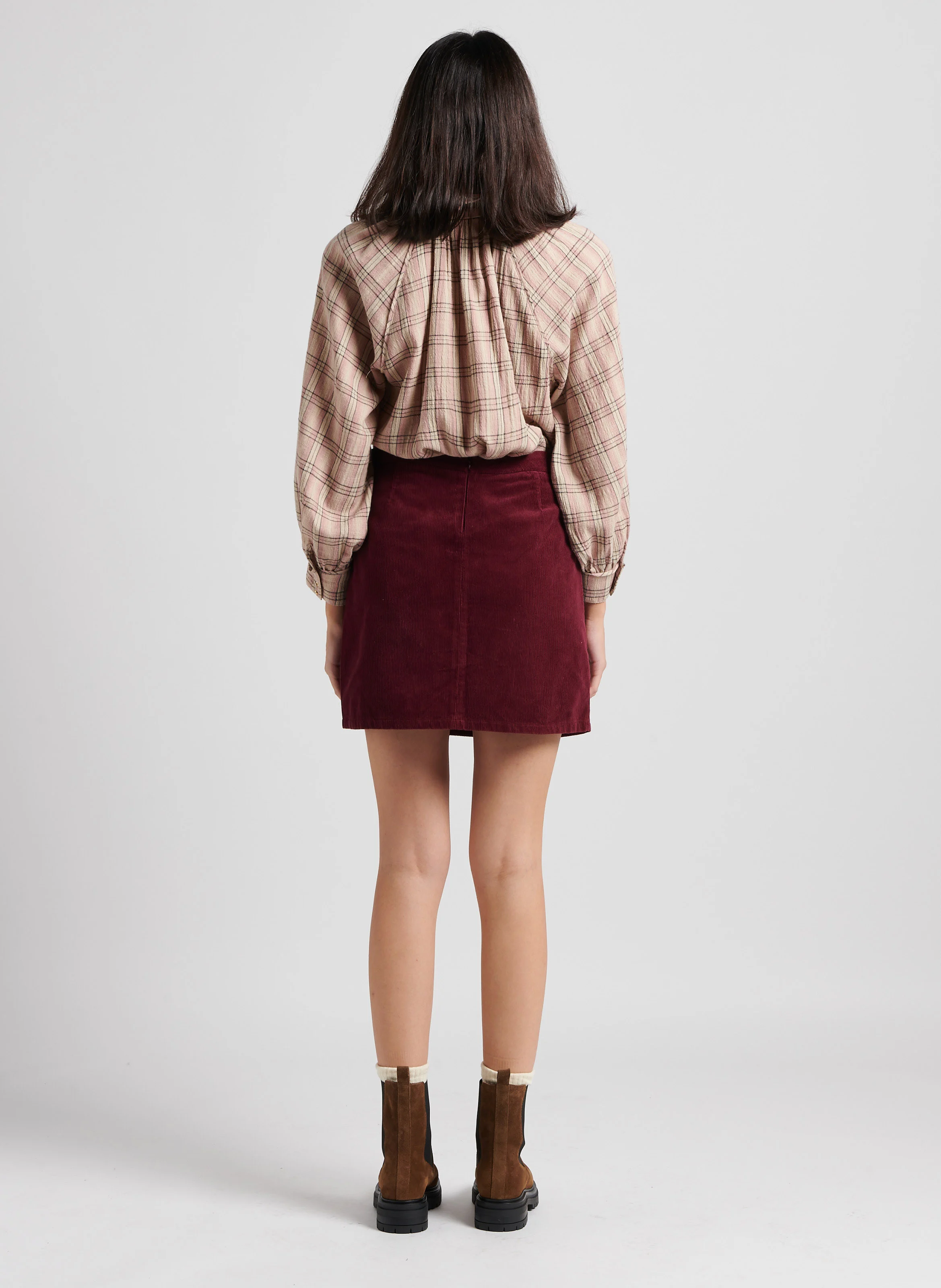 AIDEE - Bottines en cuir | Marron