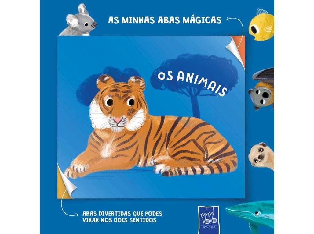 LIVRO AS MINHAS ABAS MÁGICAS OS ANIMAIS