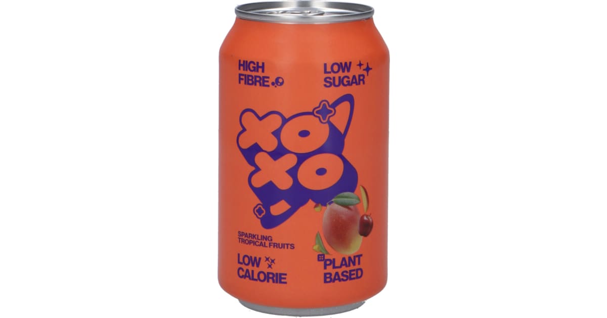 XOXO Tropical Sparkling Soda 330ml (Einweg)