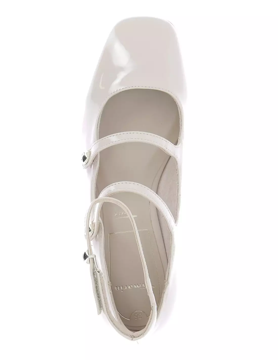 TAMARIS 22308-42 418 - Ballerines & babies Ivory