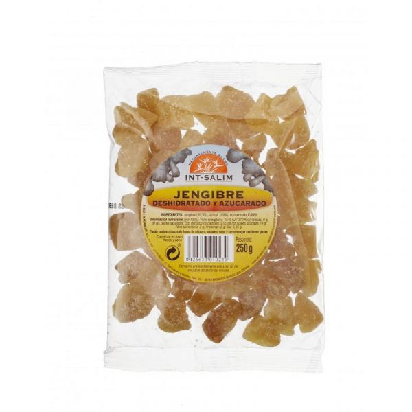 Int-salim Gengibre em Pedacos Cubos 250g