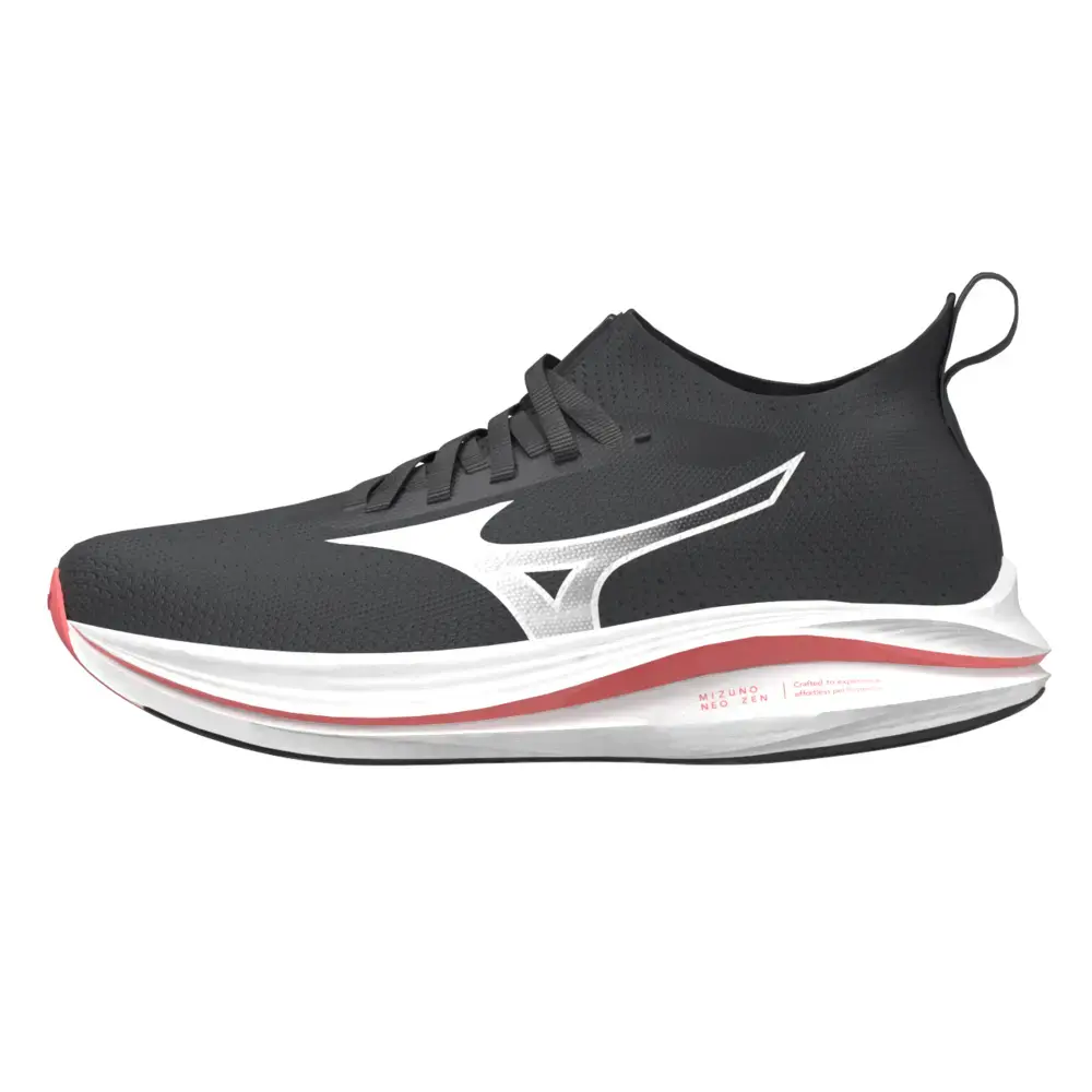 Mizuno Neo Zen Hardloopschoenen Zwart/Wit/Roze Heren