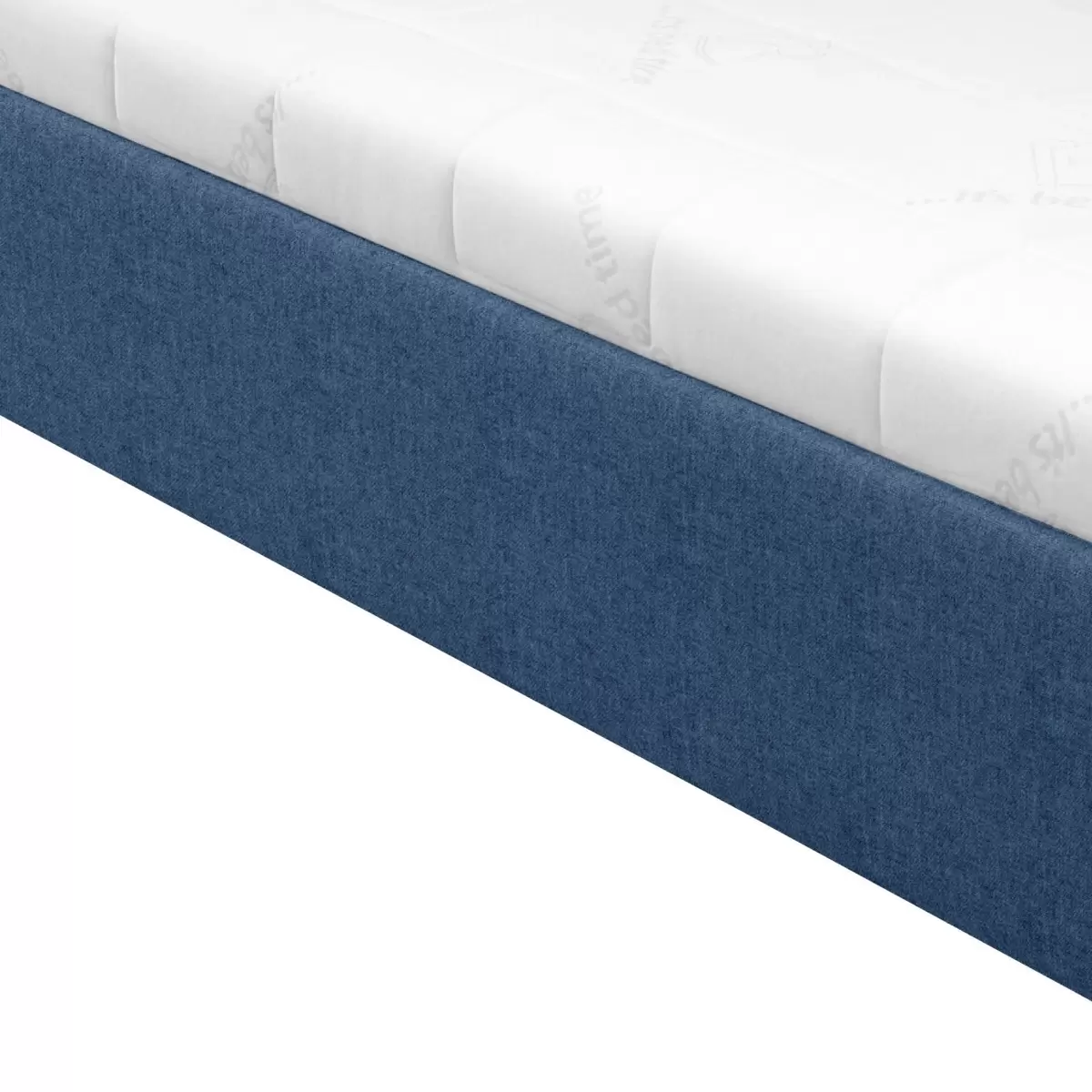 Polsterbett Stilo 140 x 200 dunkelblau