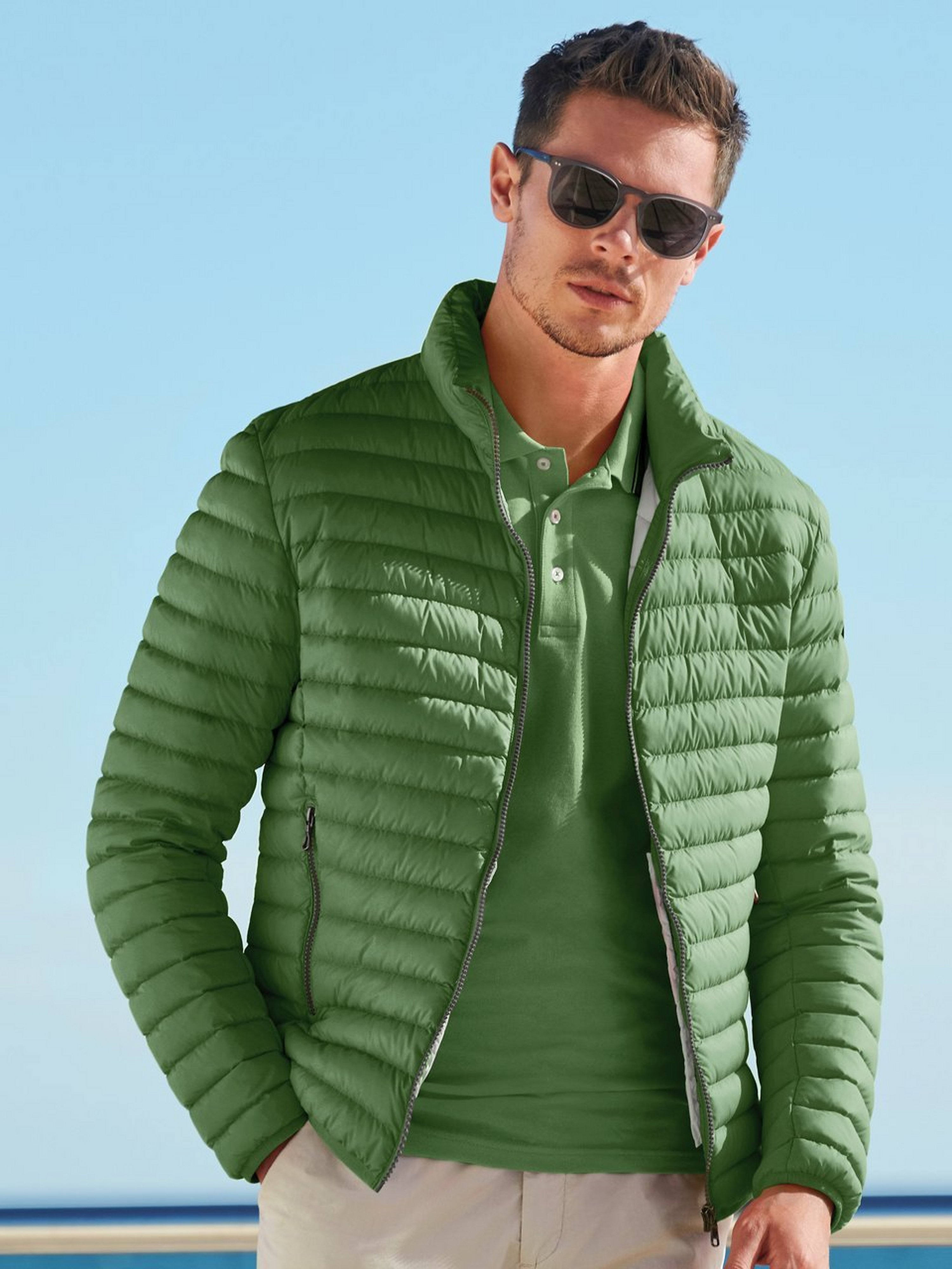 Wasserabweisende Daunen-Steppjacke