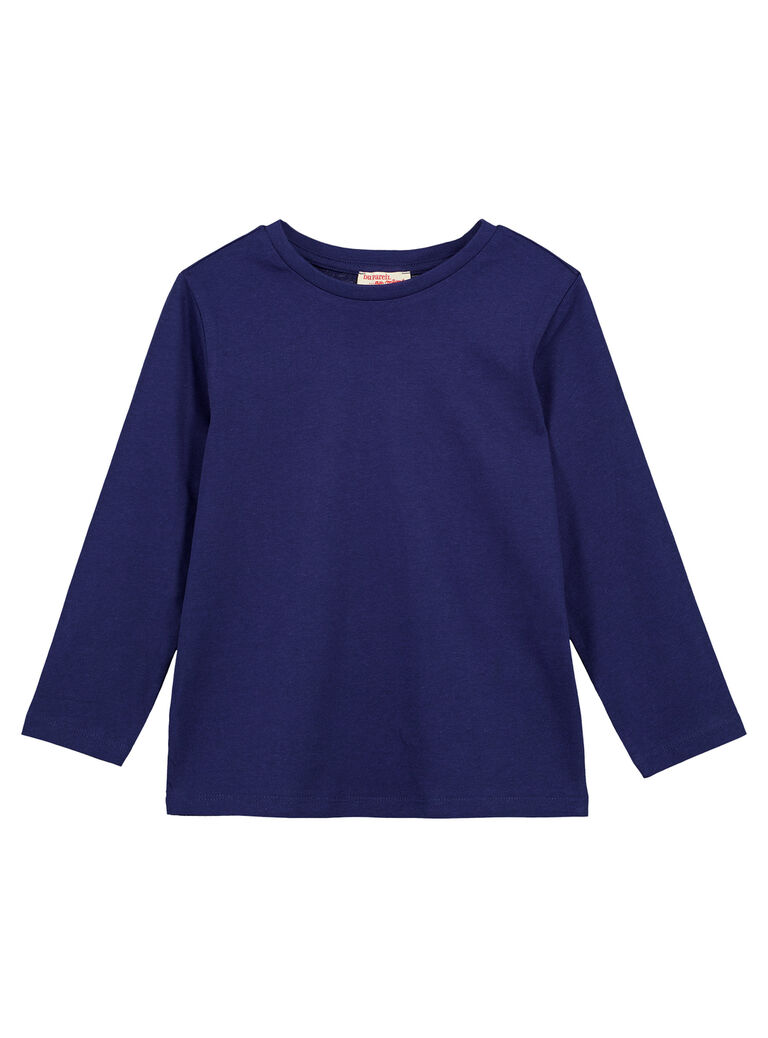 Tshirt Uni MARINE Manches longues