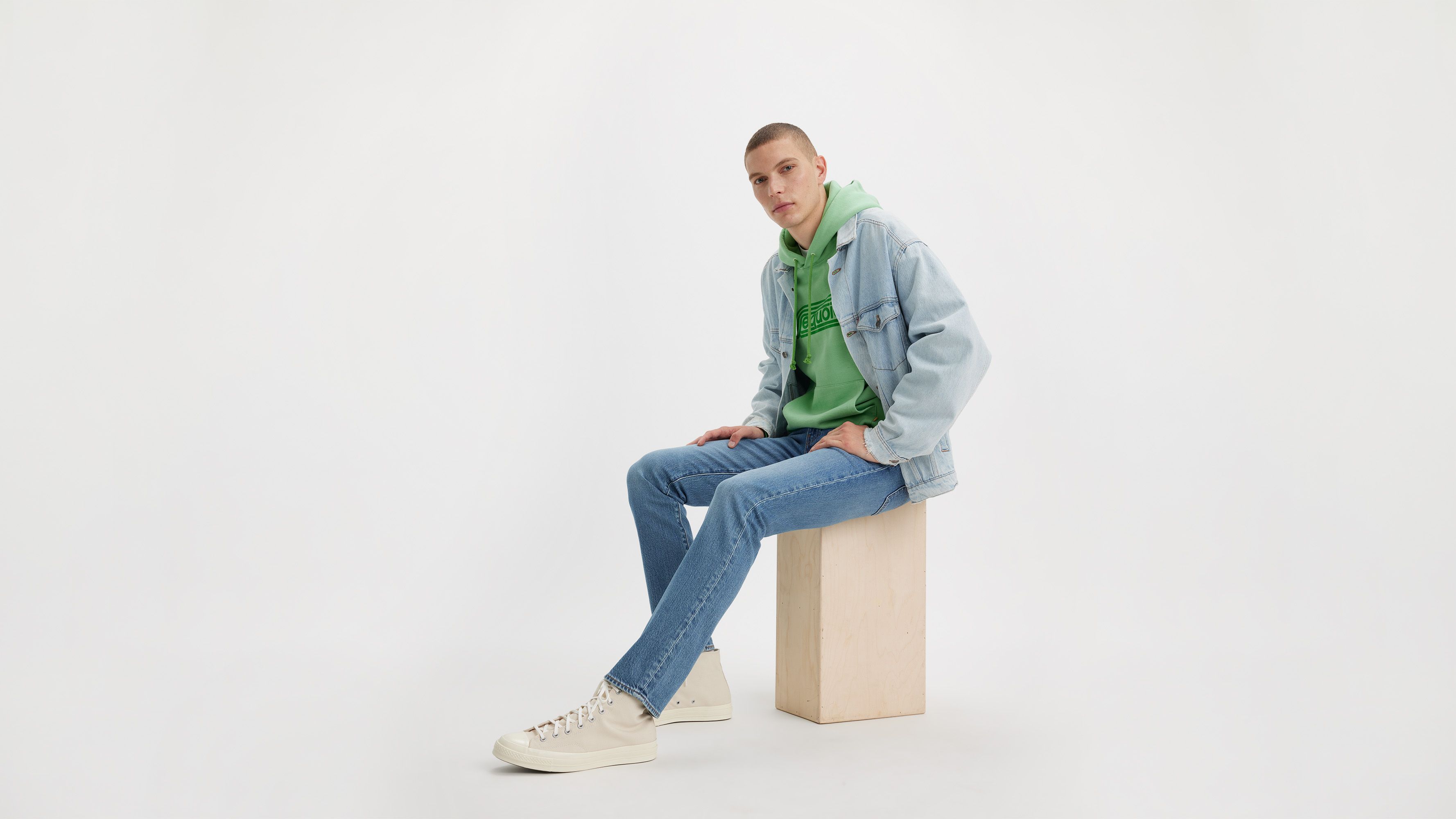 Jean 511™ Slim Soft Lightweight - A Step Ahead - Bleu
