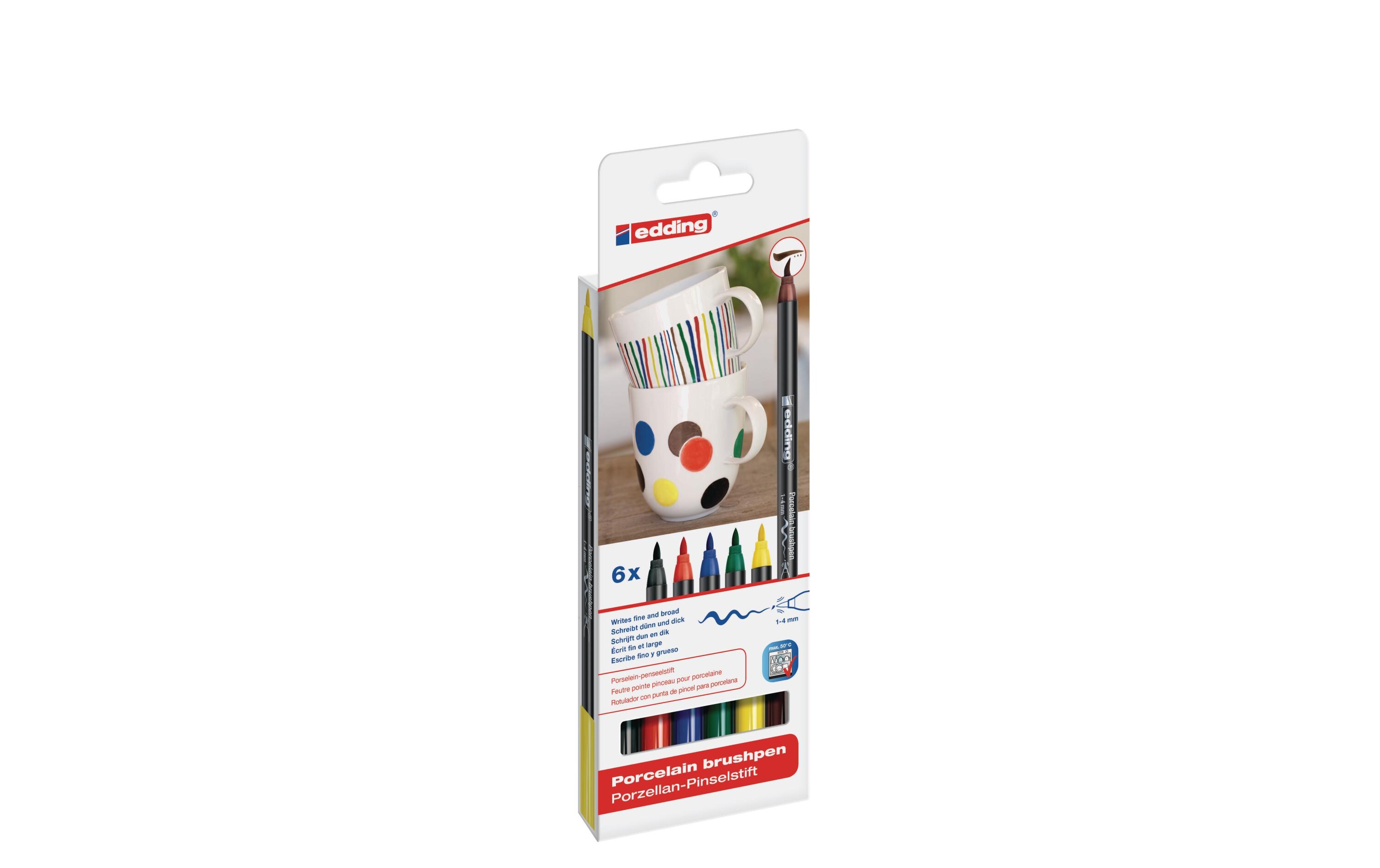 Porzellanmarker 4200 Family 6 StückVerleihen Sie Ihrem Porzellan einen neuen Look