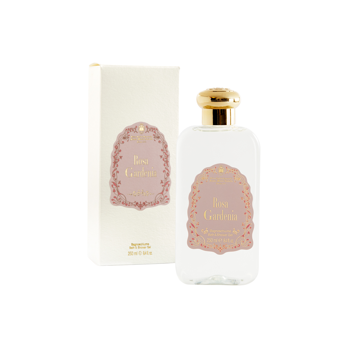 Rosa Gardenia Bath Gel 250ml
