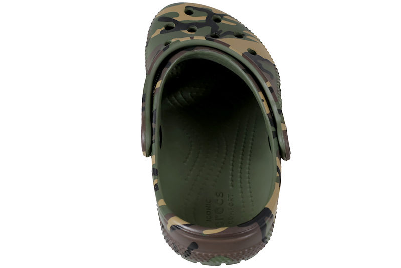 CROCS CLASSIC CAMOFLAGE ARMYGRØN CLOGS