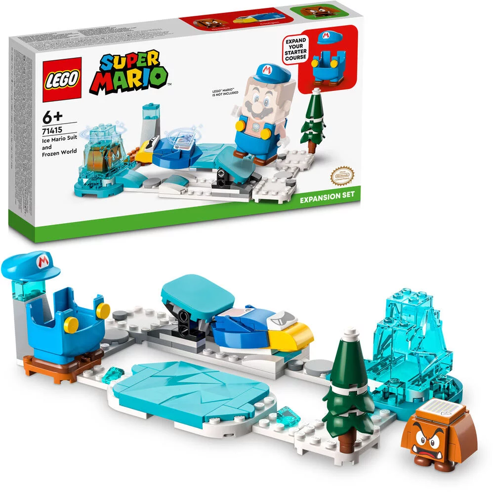 LEGO®SUPER MARIO 71415 - EXTENSION COSTUME DE MARIO DE GLACE ET MONDE GLACE