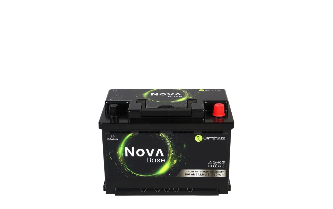 Batterie NOVA Base 100 Ah LiFePO4<br>Batterie mit langer Lebensdauer