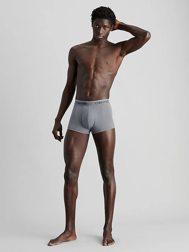 Pacote com 3 Cuecas Boxer de Cintura Baixa - Microelasticidade
