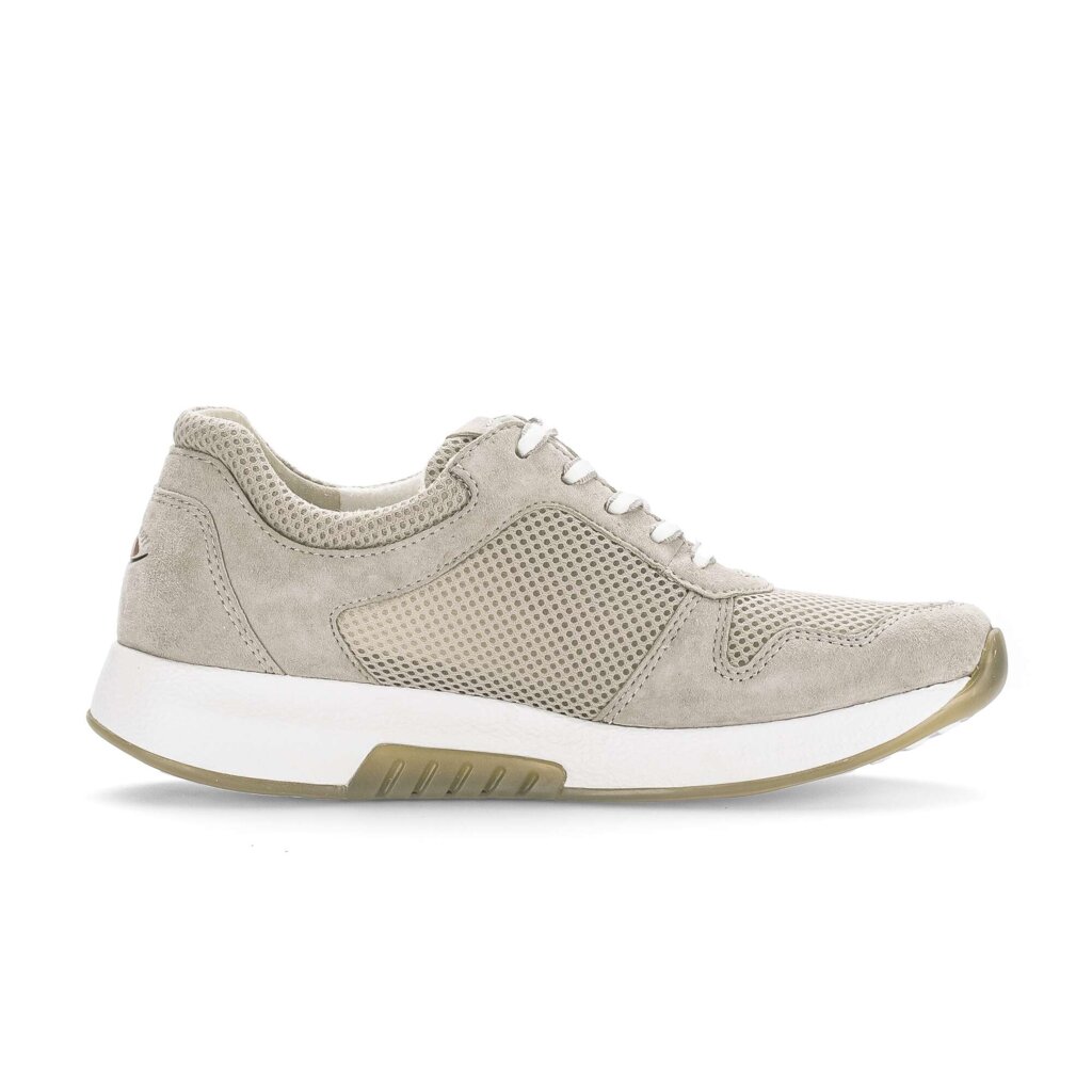 Lage sneaker beige
