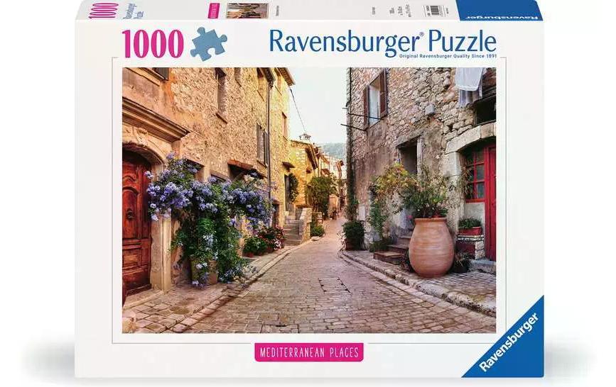 Puzzle Mediterranean France 1000 TeileKlassisches Puzzlespiel mit Premium-Qualität