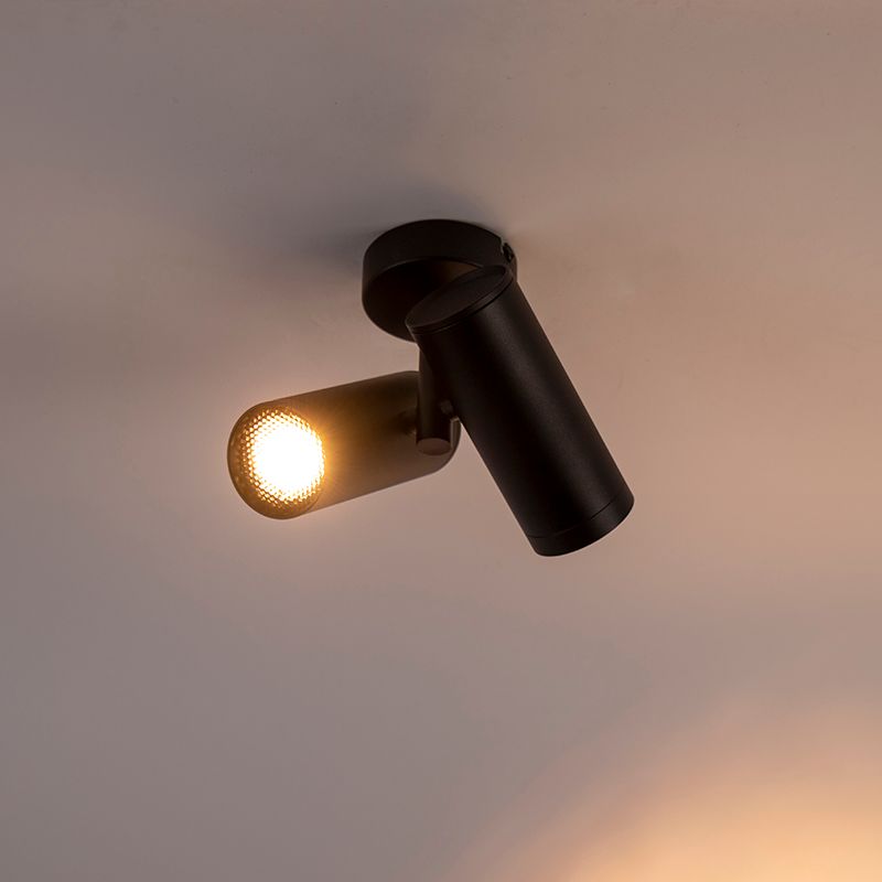 Design spot zwart 2-lichts - Scopio Honey