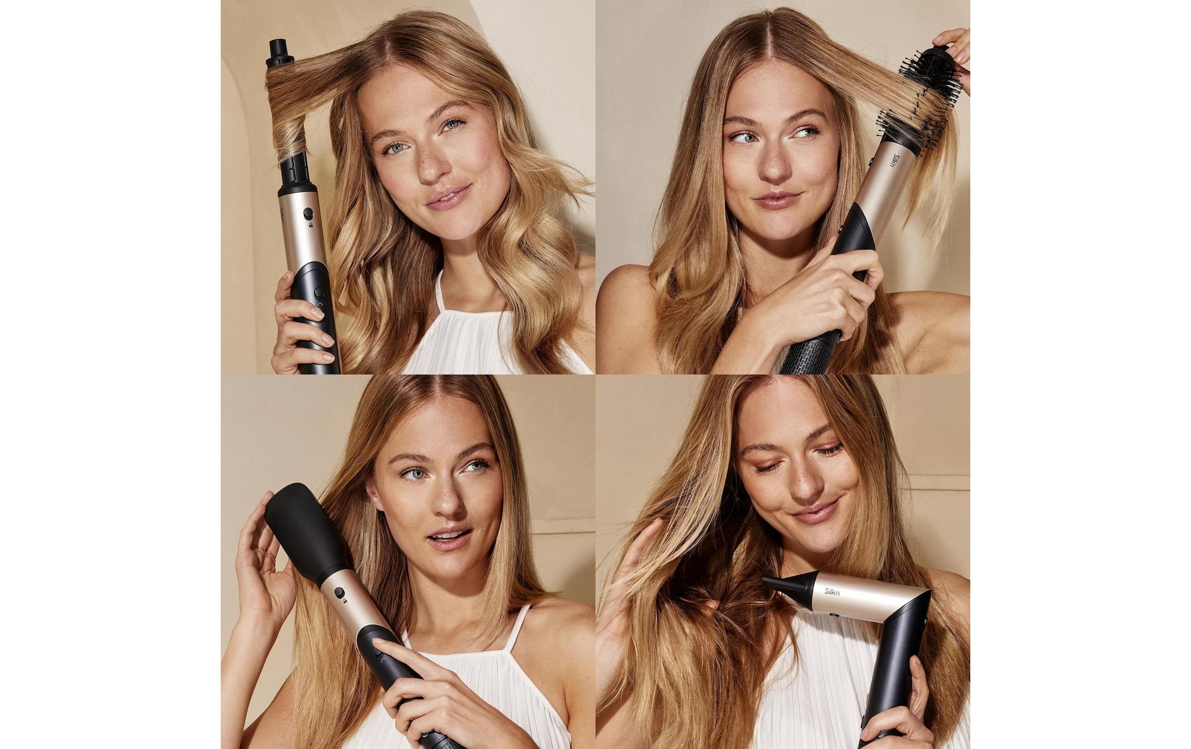 Silk'n Haartrockner »und Multistyler SilkyAir Flex« 1.300 W